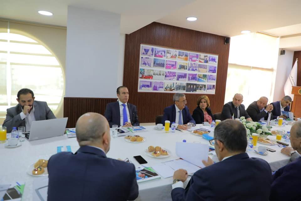 لجنة العمل في الاعيان تزور جمعية رجال الاعمال الاردنيين 
