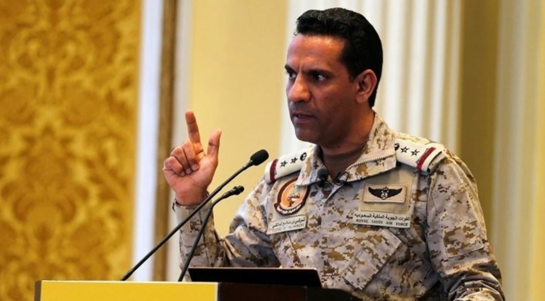 التحالف: اعتراض وتدمير صاروخ باليستي أطلق باتجاه الرياض