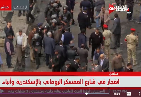 هذا ما فعله مدير امن الاسكندرية بعد نجاته من محاولة اغتيال بتفجير موكبه  ..  فيديو 