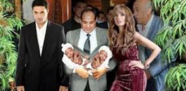 أنباء عن اعتراف احمد عز بطفليه من زينة  