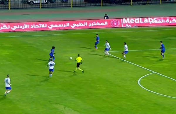 الرمثا يفوز على السرحان بهدفين نظيفين