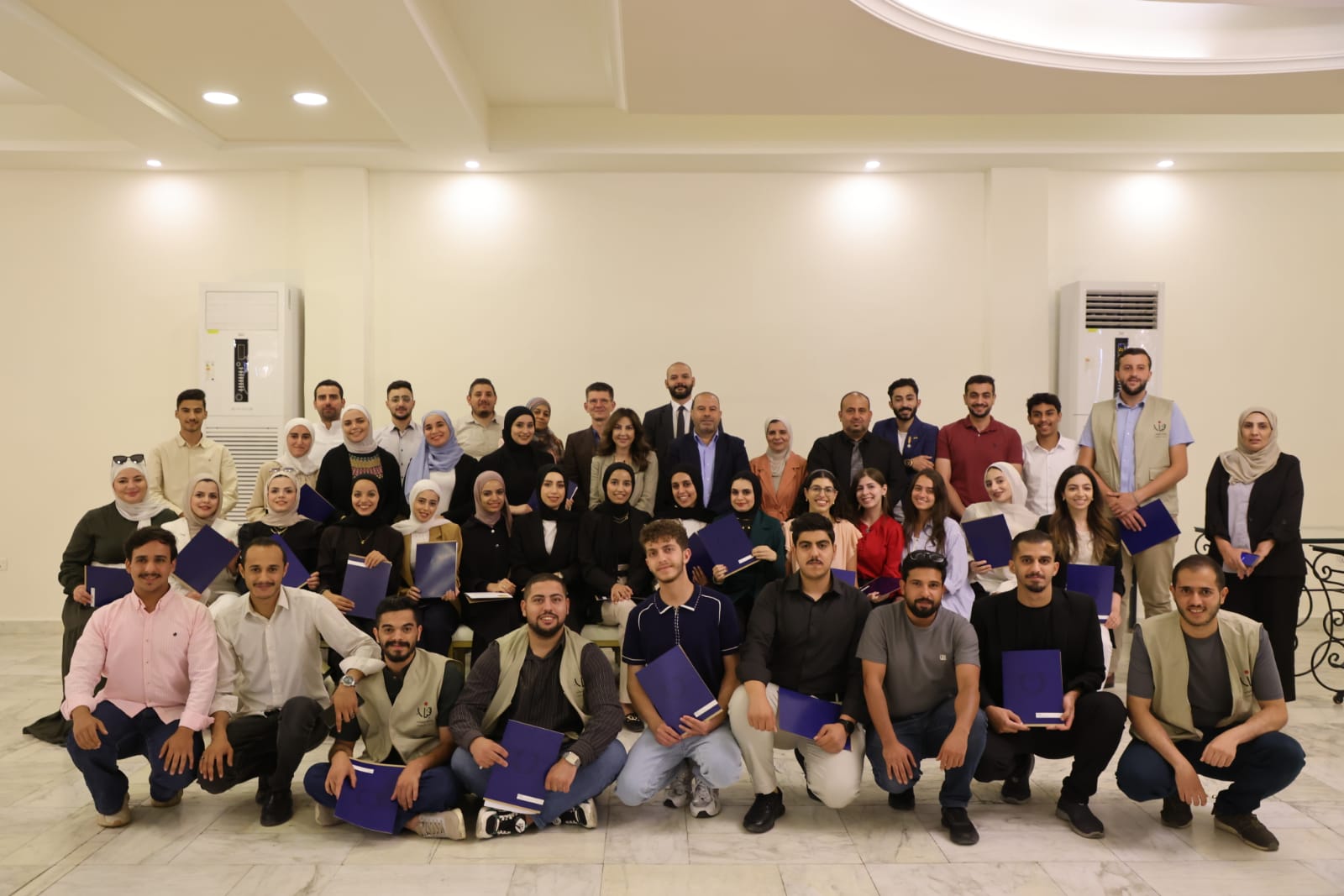 طلاب جامعة الزيتونة يشاركون في معسكر الابداع والابتكار والملكية الفكرية وريادة الاعمال.