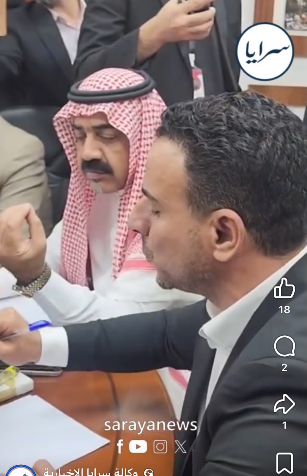 رئيس اللجنة الزراعية لأمين عام وزارة الزراعة (لما بحكي لاتقاطعني)