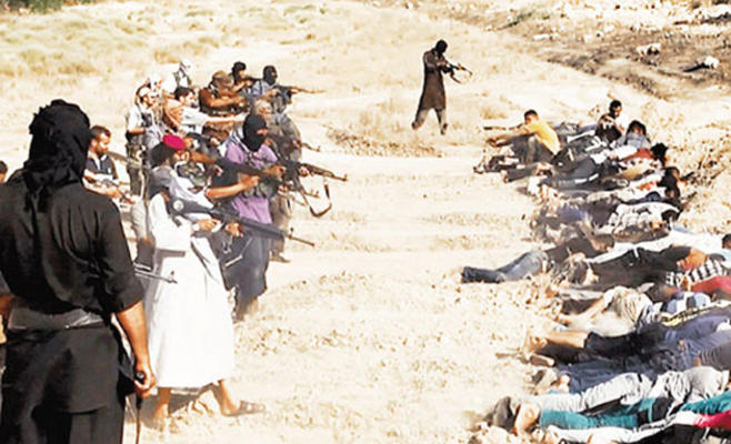 "داعش" يعدم 100 من مقاتليه بتهمة "محاولة الفرار"