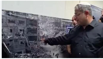 بن غفير يعلق صور دمار غزة على جدران داخل سجون تحوي أسرى فلسطينيين
