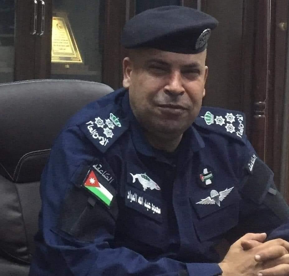 عاجل  ..  وفاة مدير شرطة مادبا العميد محمود عواد