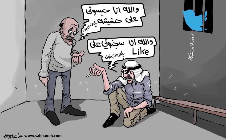 قطيشات لسرايا : اخطر ما جاء في "الجرائم الالكترونية" هي المحاسبة على "اللايك" و "التعليق"  ..  "تفاصيل"