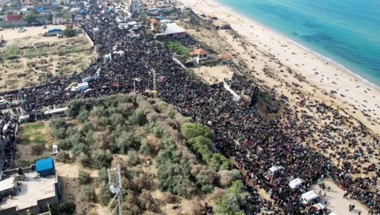 160 ألف فلسطيني بغزة نزحوا خلال أسبوع