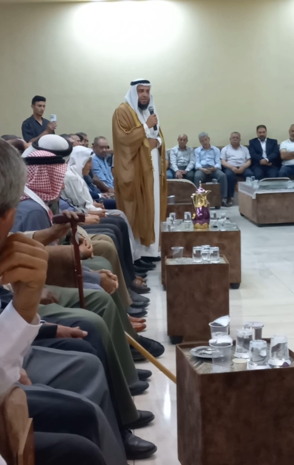 جاهة فريحات تتوجه إلى ديوان الخطاطبة لأخذ عطوة اعتراف والتزام إثر حادثة اعتداء