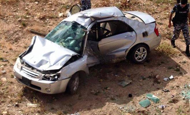 وفاة شخص وإصابة ثلاثة آخرين اثر حادث تدهور في محافظة اربد