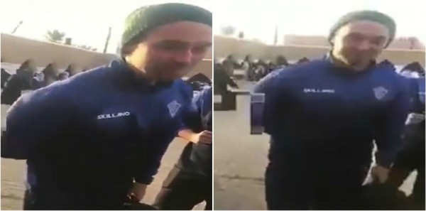 بالفيديو والصور  ..  كشف هوية الأجنبي الذي تغزلت "أم نايف" به  ..  وسامته لاتٌقاوم