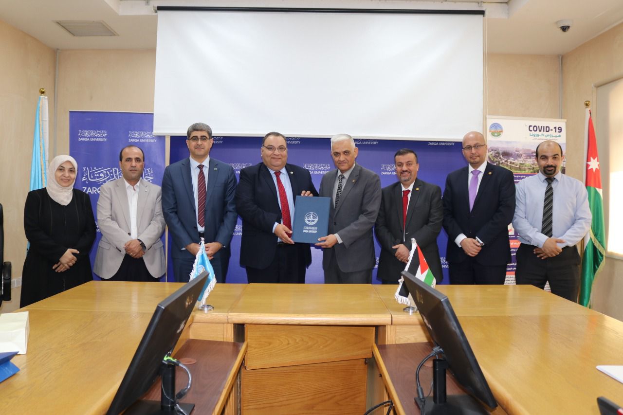 جامعة الزرقاء ومجموعة طلال أبوغزالة توقعان مذكرة تفاهم لتعزيز التعاون المشترك في الجوانب الأكاديمية