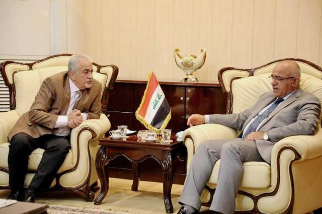 وزيرالتعليم العالي والبحث العلمي العراقي يستقبل في بغداد رئيس جامعة عمان الأهلية والوفد المرافق