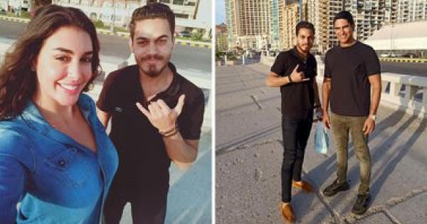 أبو هشيمة وياسمين صبري في جولة قبل الإفطار