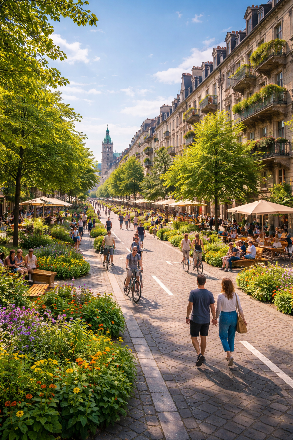 مُدن بلا سيارات !