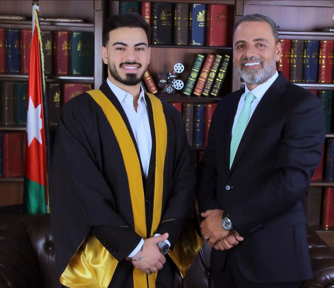 علي موسى البوريني ..  مبارك التخرج