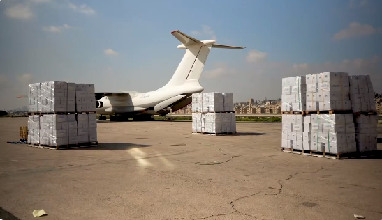 “الخيرية الهاشمية”: أرسلنا طائرتي مواد صحية خاصة بالنساء إلى غزة