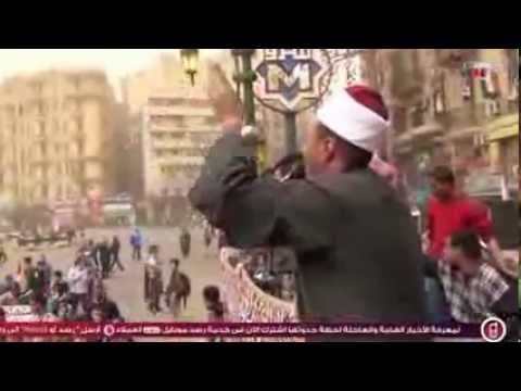 بالفيديو: شيخ مصري من الميدان يدعو للفتنة : "من يجد حمساوي مؤيد للاخوان فدمائه حلال"