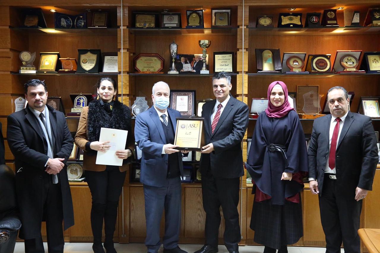 جامعة العلوم التطبيقية الخاصة تستقبل وفداً من سفارة الجمهورية العربية السورية .. 