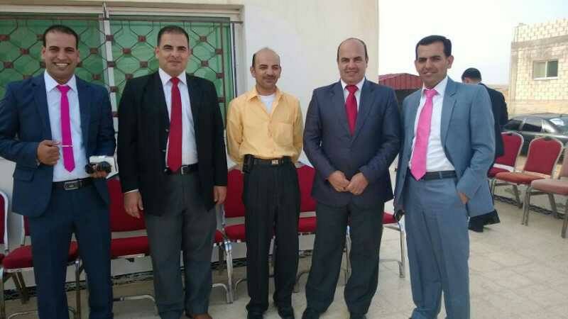 التهنئة  بخطوبة الشاب "أنس فالح زيتون الخالدي"