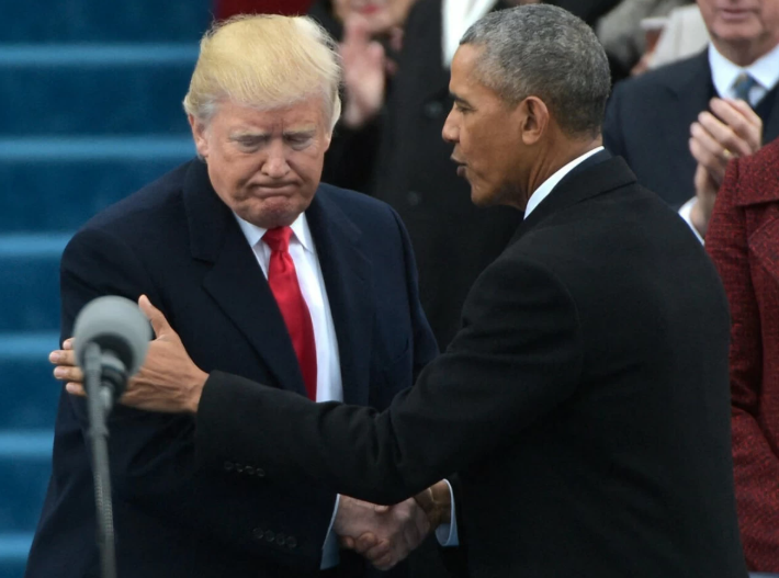 أوباما يستنكر "انعدام الحياء" لنشر فيديو على حساب ترامب