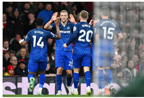 وست هام يصعق أرسنال ويحرمه من صدارة البريميرليغ