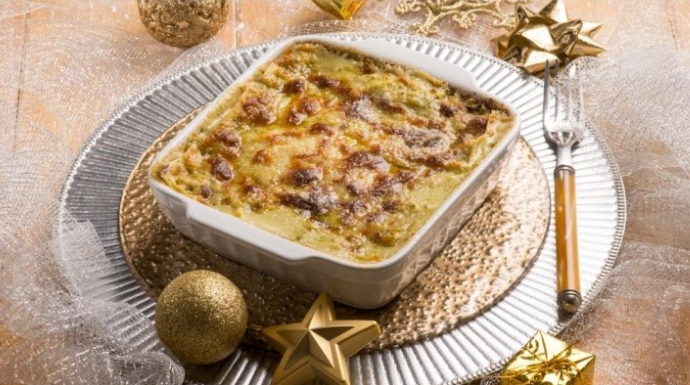 لازانيا صلصة البشاميل 