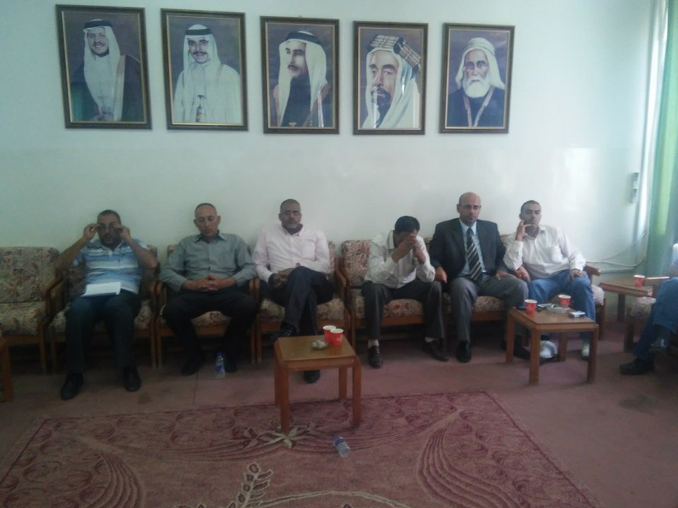 بالصور  مؤتمر صحفي لمعتقلي مؤته المفرج عنهم 