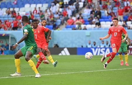 سويسرا تقتنص 3 نقاط مهمة بفوزها على الكاميرون بهدف دون رد 