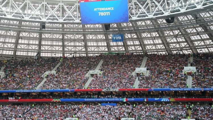 مونديال روسيا يحقق أرقاما قياسية كبيرة