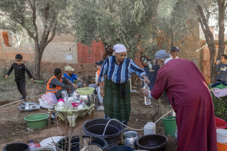 ظروف قاسية تهدد الناجين من زلزال المغرب