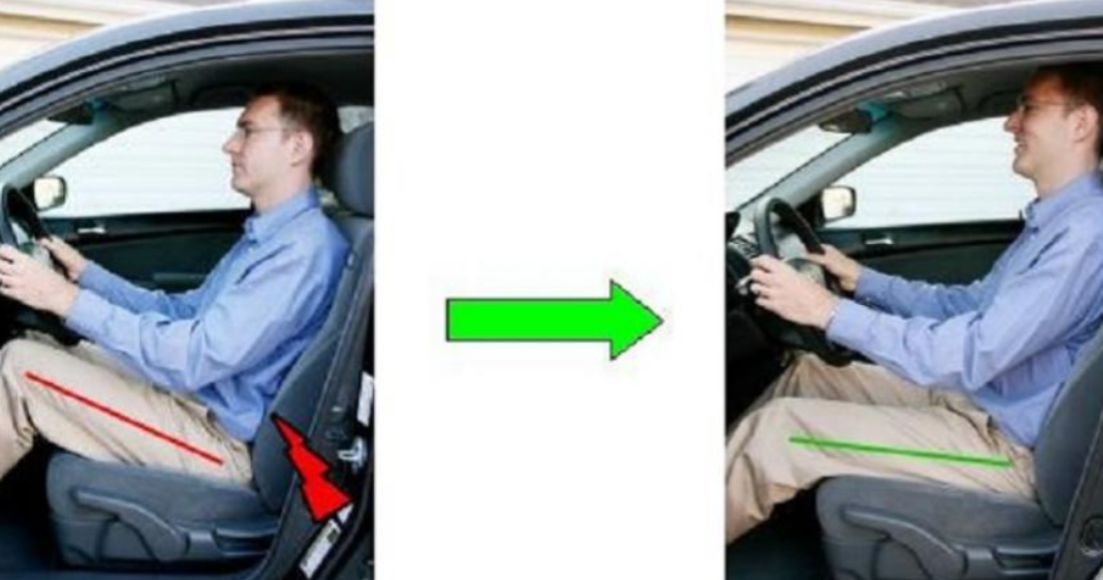 الطريقة الصحيحة للجلوس في مقعد السائق لتجنب آلام الظهر: