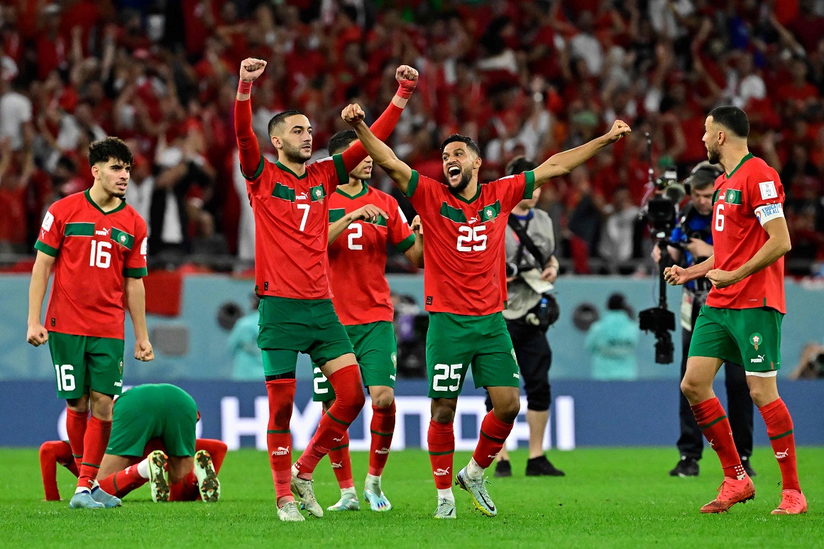 بالفيديو  ..  النصيري يسجل هدف التقدم للمغرب في شباك البرتغال