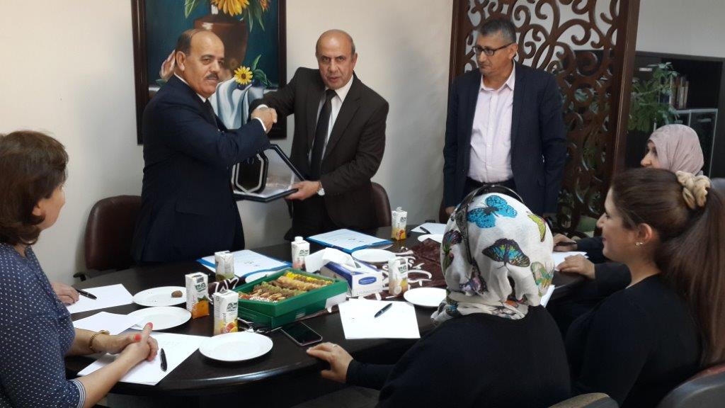 فيلادلفيا توقع اتفاقية مع المركز الوطني للبحث والإرشاد الزراعي