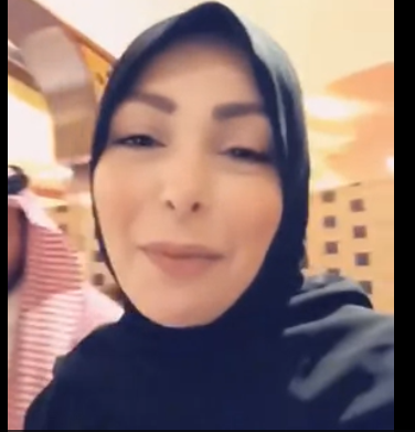 بالفيديو  ..  بعد أدائها فريضة الحج ..  تكريم أمل حجازي في السعودية  