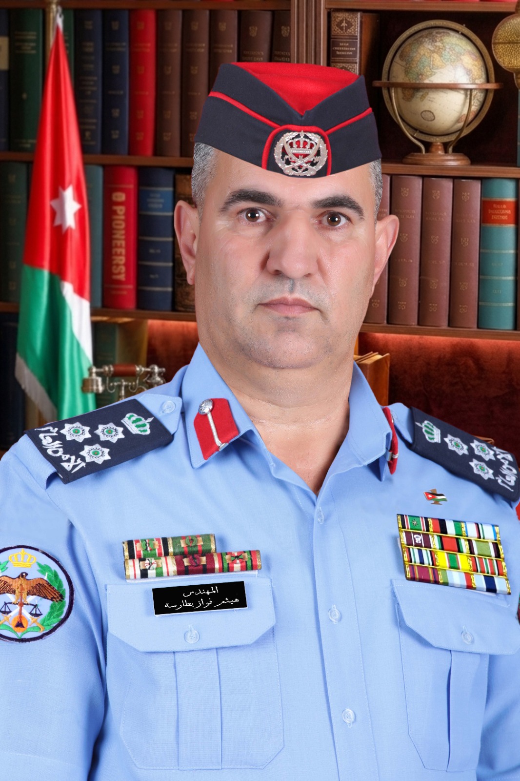 العميد المهندس هيثم  بطارسة .. مبارك الترفيع 