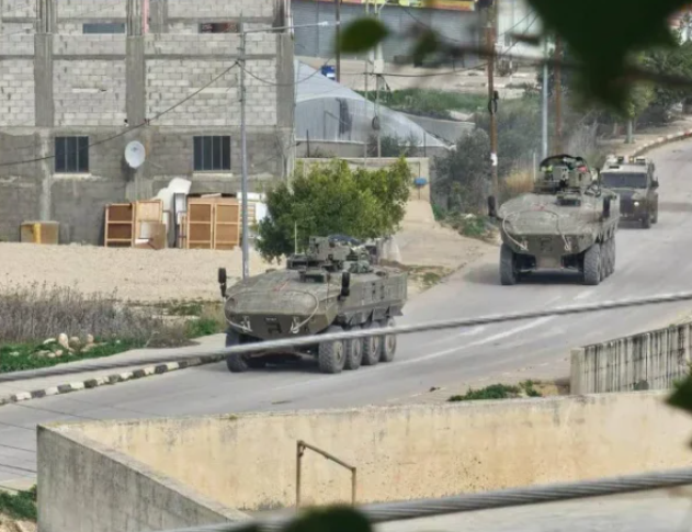 تعزيزات عسكرية إسرائيلية ثقيلة تصل إلى المنطقة بين أريحا والعوجا في الأغوار شرق الضفة