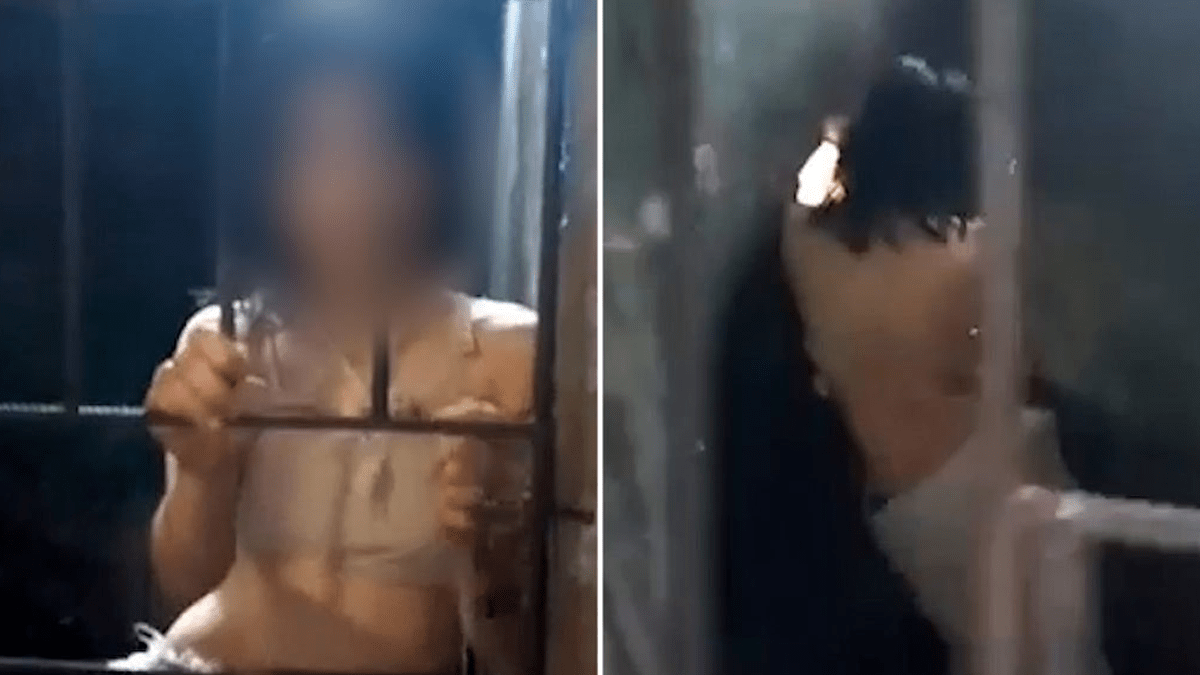 أسرة فلبينية تسجن ابنتها المريضة في قفص حديدي 5 أعوام