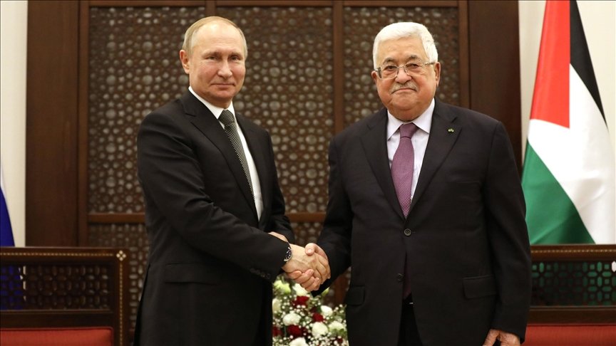 بوتين يؤكد لعباس دعمه لحق الفلسطينيين بالحرية والاستقلال