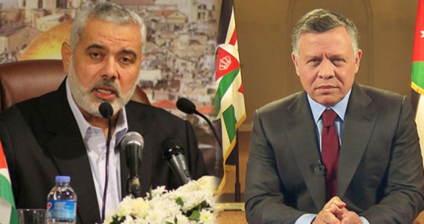 تفاصيل الرسالة التي بعثها "اسماعيل هنية" الى الملك 