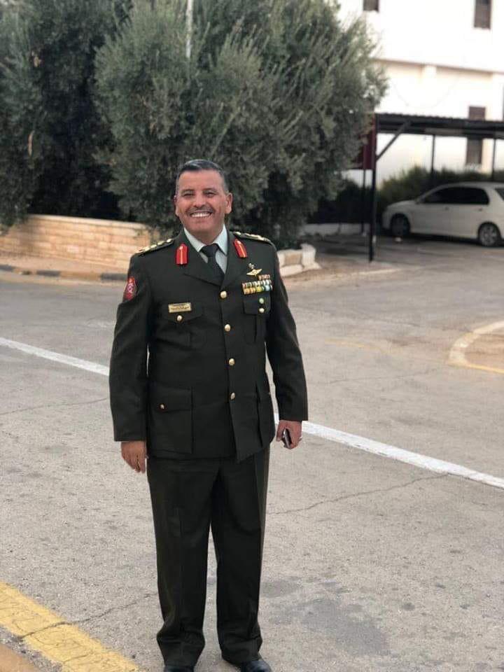 العميد الركن علي قبلان الدعجة مبارك المنصب الجديد