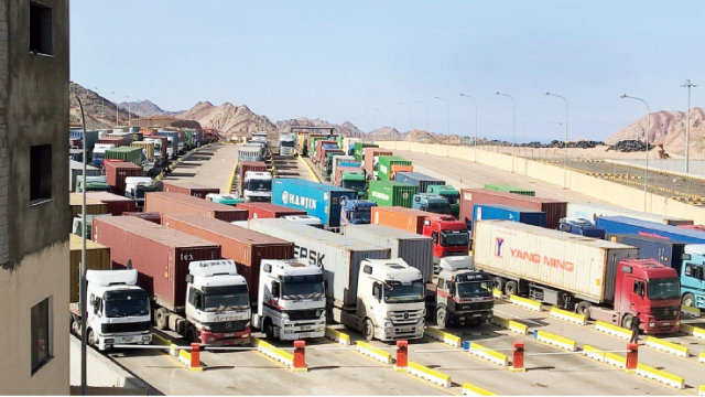 قطاع الشحن البري الاردني امام معضلة جديدة