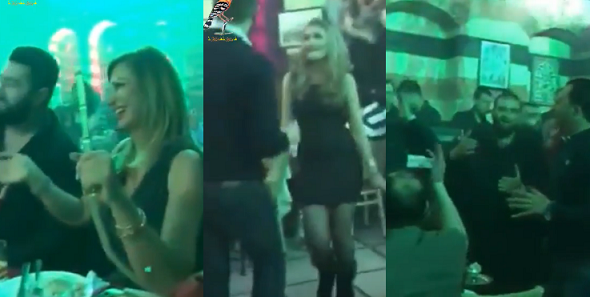 بالفيديو  ..  رقص و خمور و فتيات بلباس شبه عاري باحتفال ديني "لطميات" في دمشق 