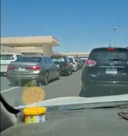 بالفيديو  ..  اكتظاظ على الحدود الاردنية السعودية
