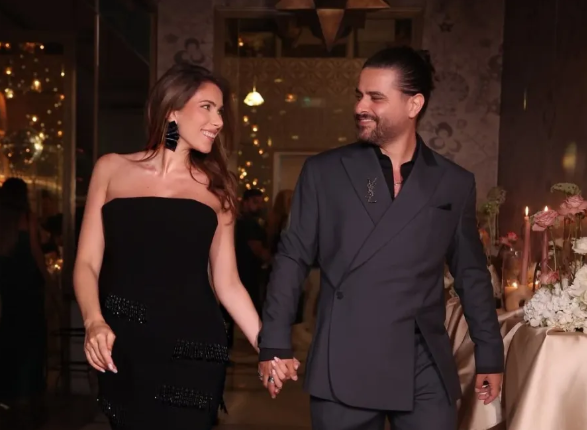 ناصيف زيتون ودانييلا رحمة يرزقان بمولودهما الأول الياس في أستراليا