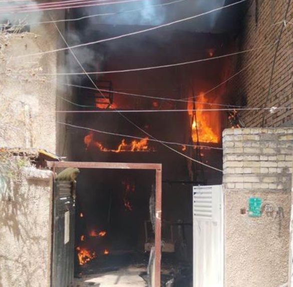 مصرع 6 أشخاص في حريق بمنزل في بغداد