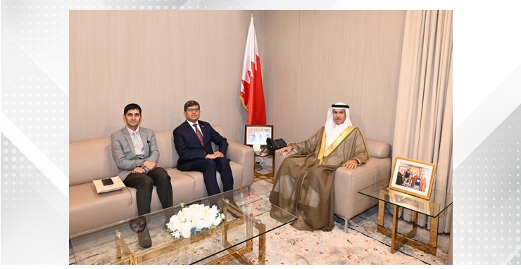 وكيل وزارة الداخلية لشؤون الجنسية والجوازات والإقامة يستقبل سفير جمهورية نيبال الديمقراطية الاتحادية لدى مملكة البحرين