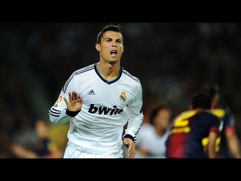 شاهد  ..  كل اهداف رونالدو في برشلونة