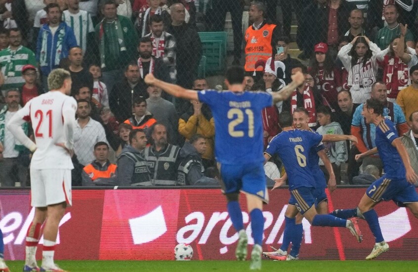 دوري الأمم الأوروبية ..  منتخب إيطاليا يستعيد بريقه بفوز عريض على تركيا