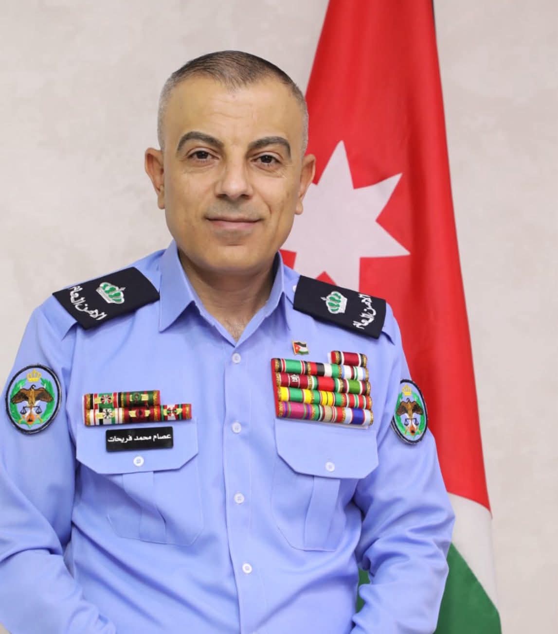 عصام الفريحات مبارك الترفيع لرتبة رائد